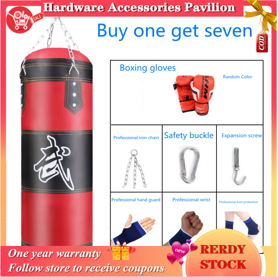 [Buy one get seven]Boxing Punching Bag Fitness Sandbags Hollow Empty