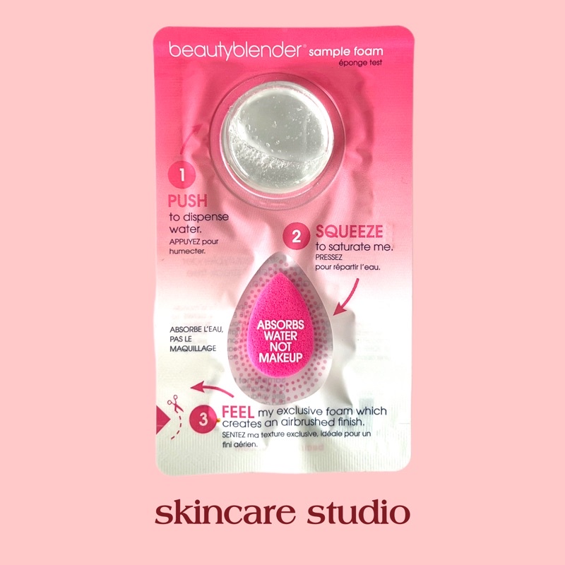 AUTHENTIC BeautyBlender Sample Foam Beauty Blender Sample Foam
