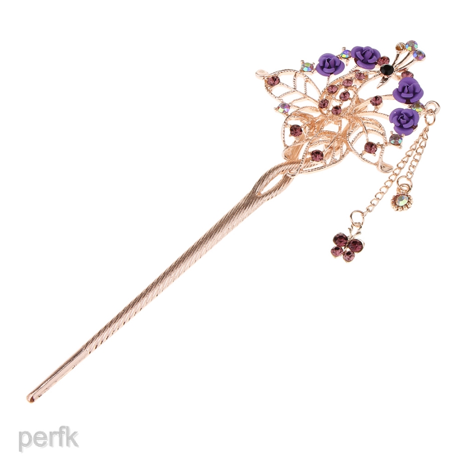 how to wear a chinese hair pin