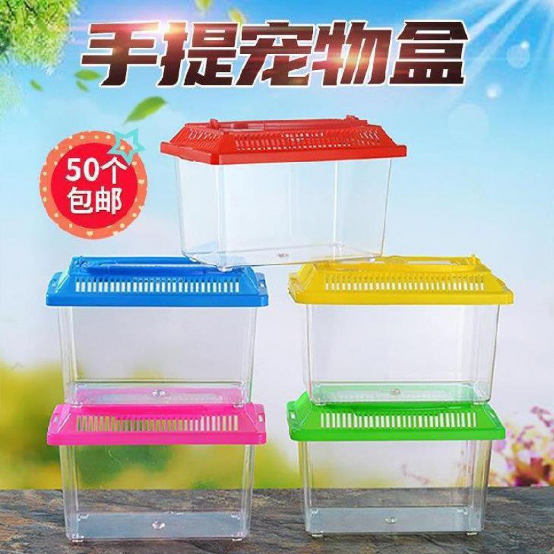 acquarium fish tankAquarium Ornamental Enclosed Plastic Rice Container ...