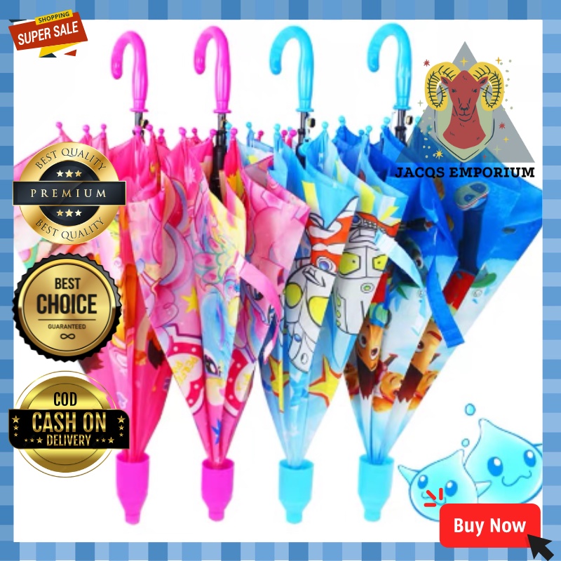 JE 100 Original Umbrella for Kids with FREE cover for your Payong