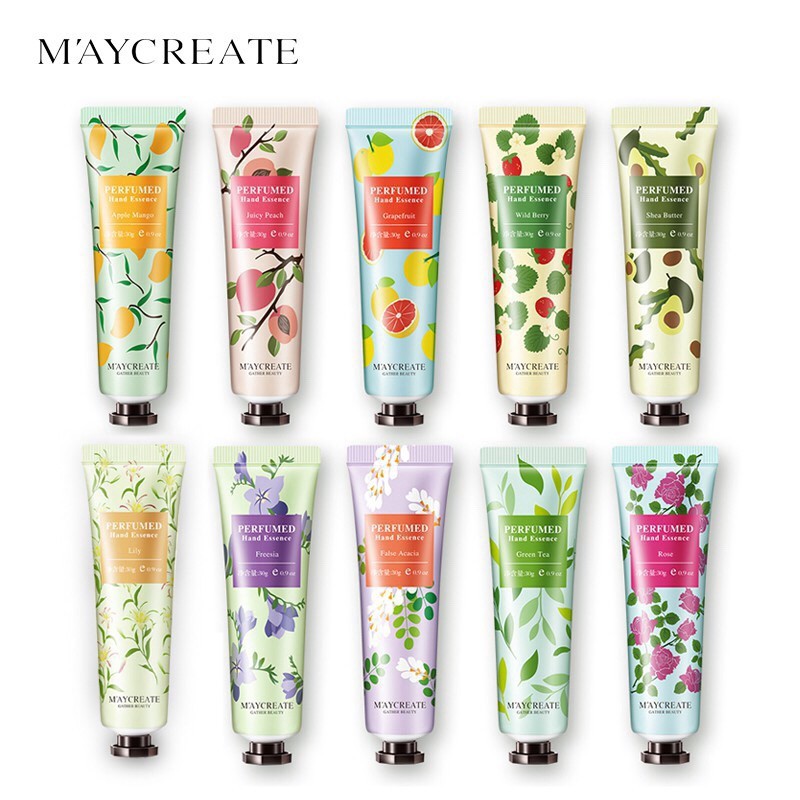 MAYCREATE Perfumes Hand Essence Hand Cream Handcream 30G Shopee