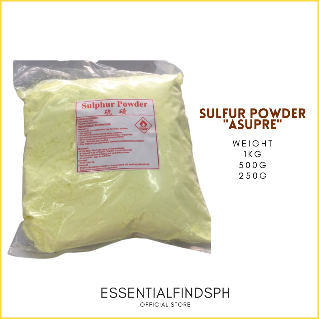 Sulfur Powder (Asupre) 1kg 1kl | Shopee Philippines