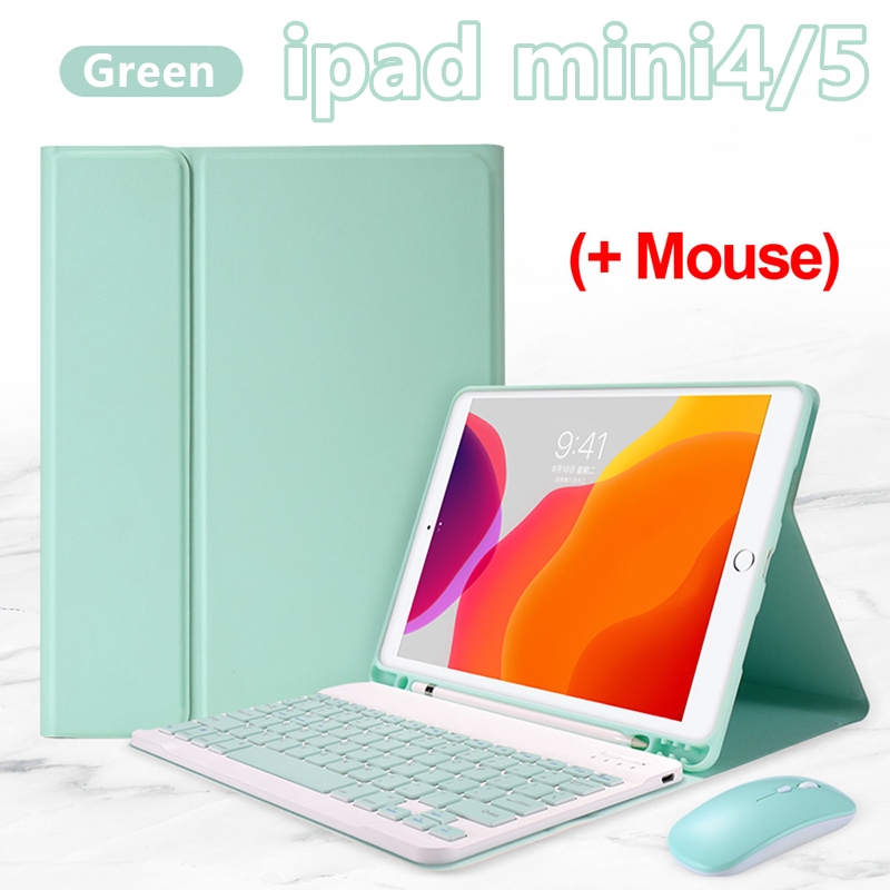 Case For Ipad Mini 5 Case For Ipad Mini 4 7 9 Inch Bluetooth Keyboard Mouse Leather For Ipad Mini 19 Case Smart Cover Shopee Philippines