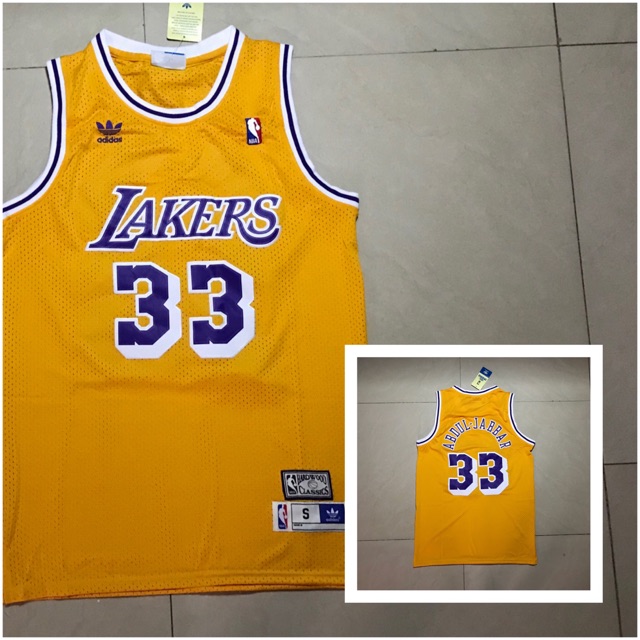 kareem abdul jabbar lakers jersey