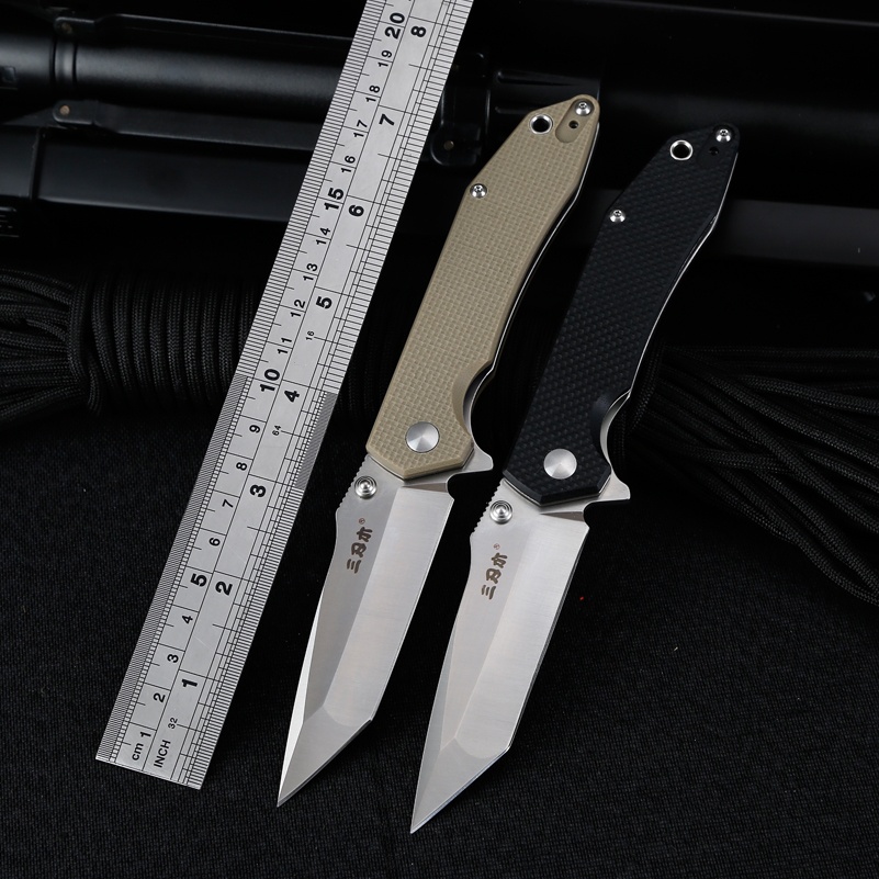 Sanrenmu 9001 Outdoor Portable Folding Knife Pocket Knife Fruit Knife