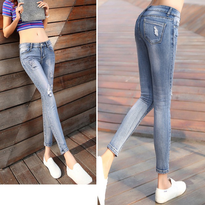 slim girls in jeans
