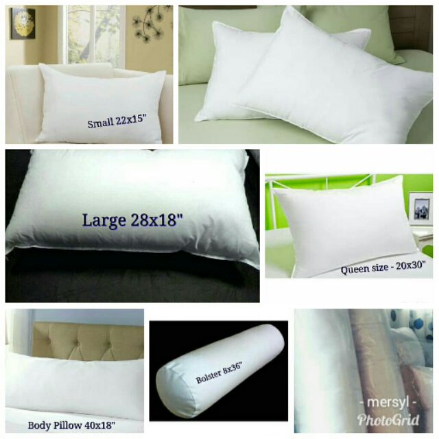 Fiberfill Pillow Large Size Shopee Philippines