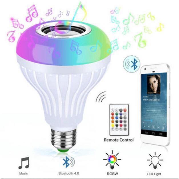 bluetooth music light bulb