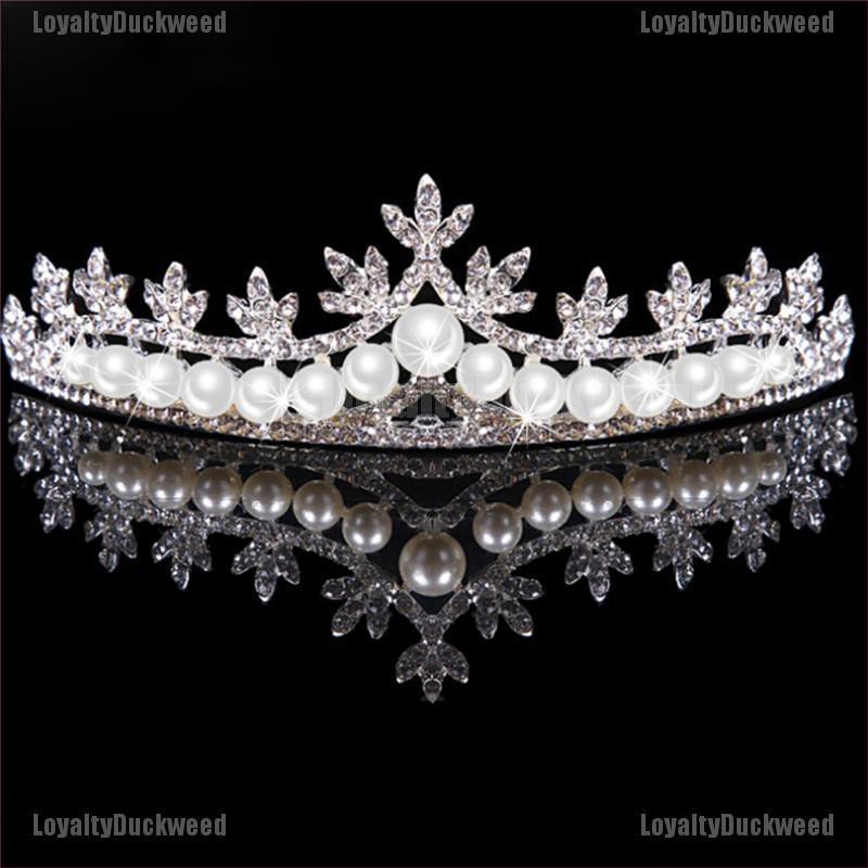 Bridal Wedding Rhinestone Crystal Tiara Hair Band Princess Prom Crown Gifts