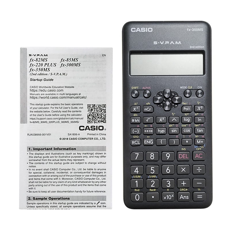 Casio Scientific Calculator fx350ms Shopee Philippines