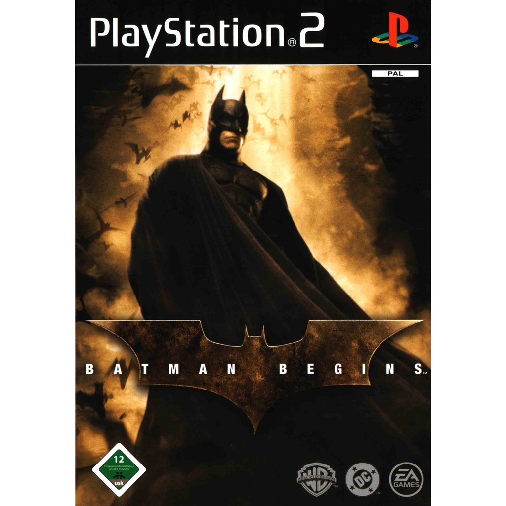 DVD ISO PS2 Games Batman Begins for Entertainment | Shopee Philippines