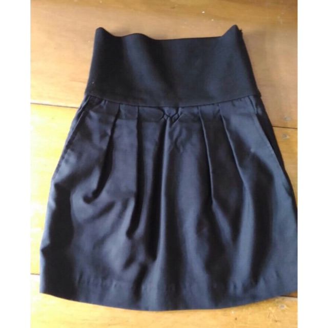 zara high waisted skirt