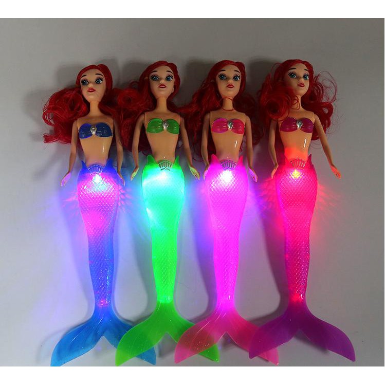 swimming mermaid doll
