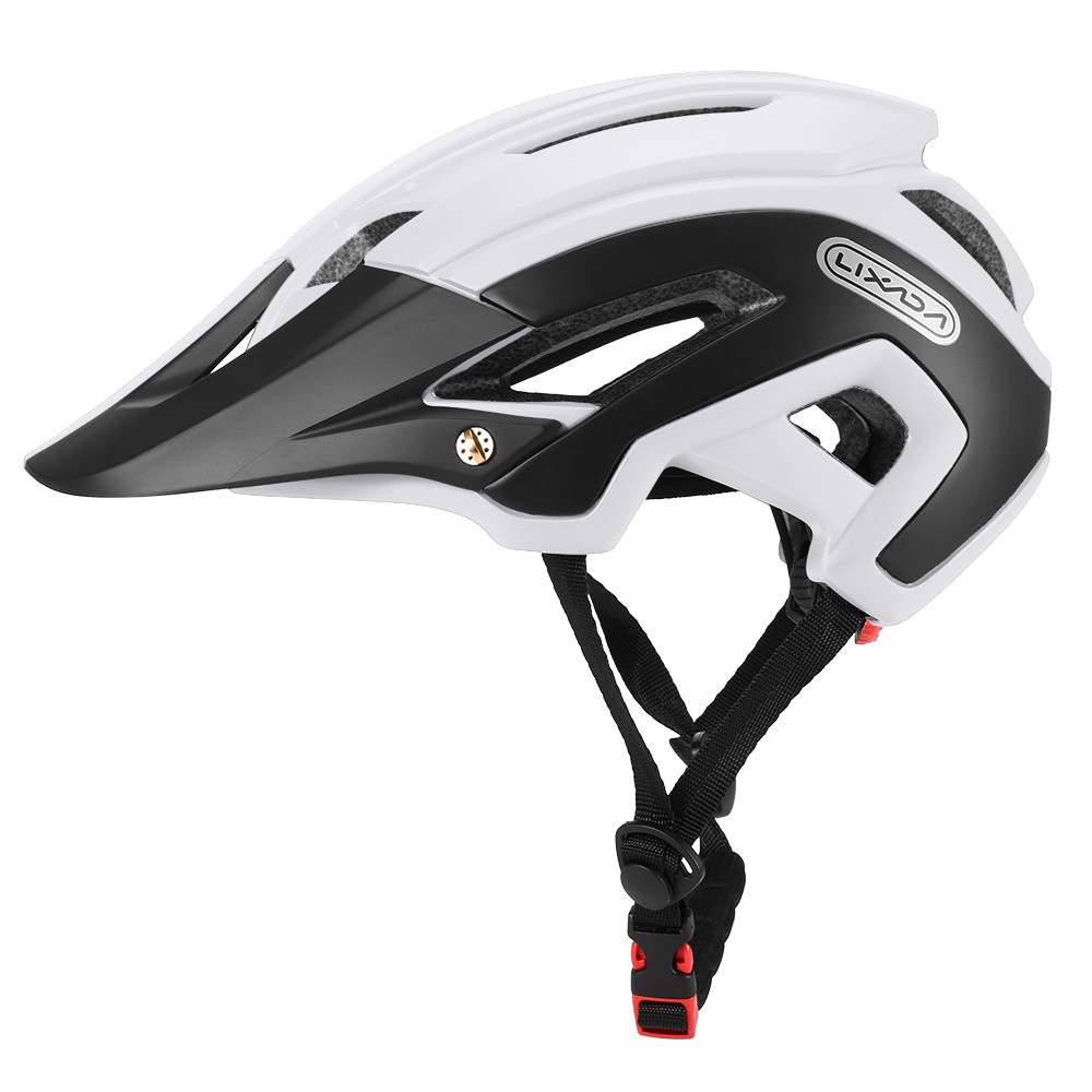 white mountain bike helmet