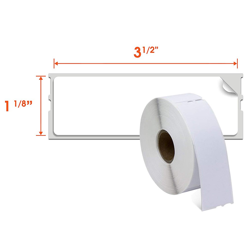 350 Labels Per Roll 4 Rolls COLORWING Compatible Labels Replacement for Dymo 30252 1-1//8 x 3-1//2 Address Labels 28mm x 89mm for Dymo LabelWriter 4XL 450 400 Twin Turbo Duo Wireless