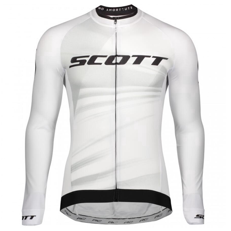 scott long sleeve cycling jersey