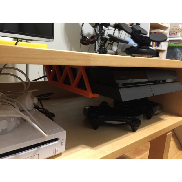 under desk ps4 mount
