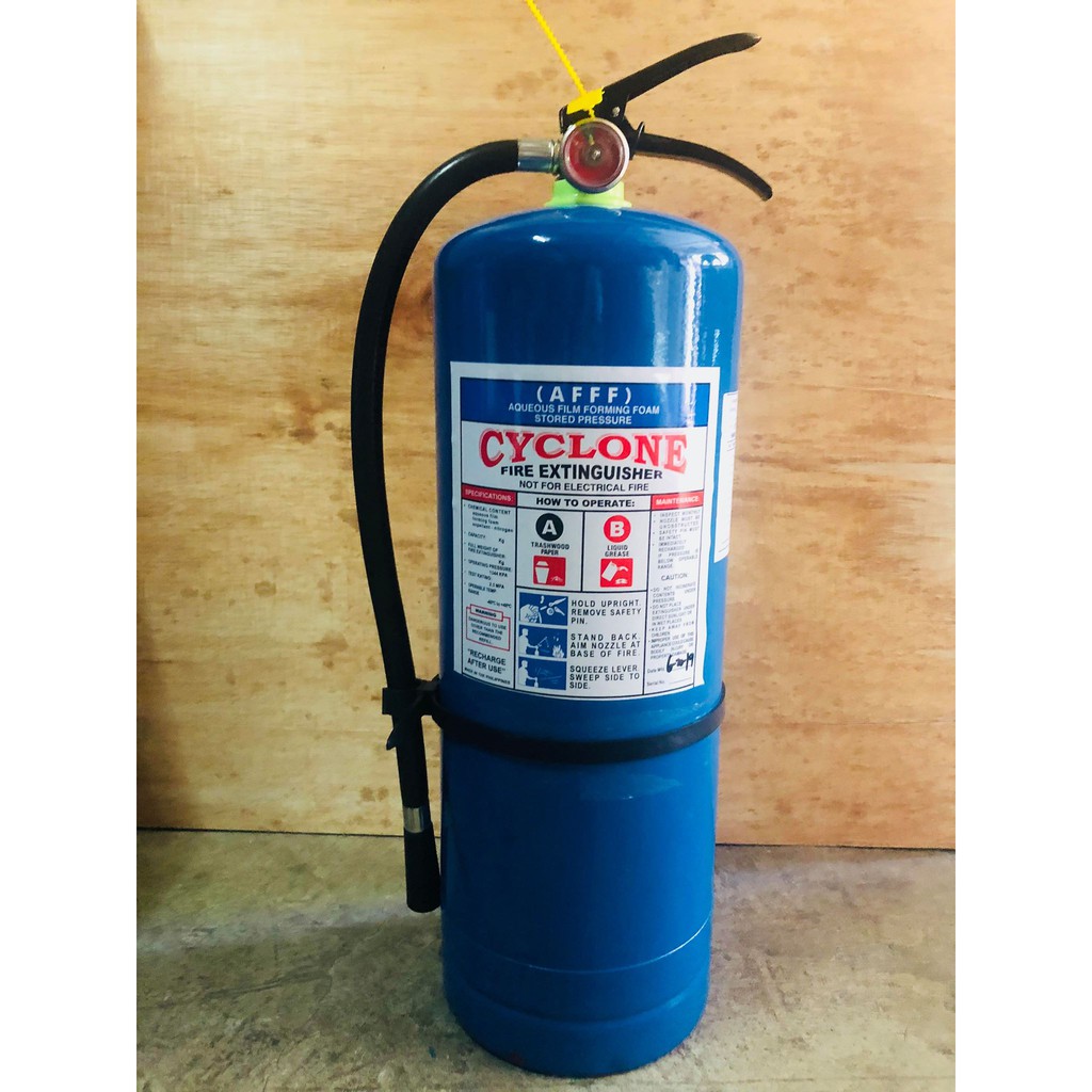 AFFF 10lbs Liquid Foam Fire Extinguisher FREE wall bracket 10 lbs