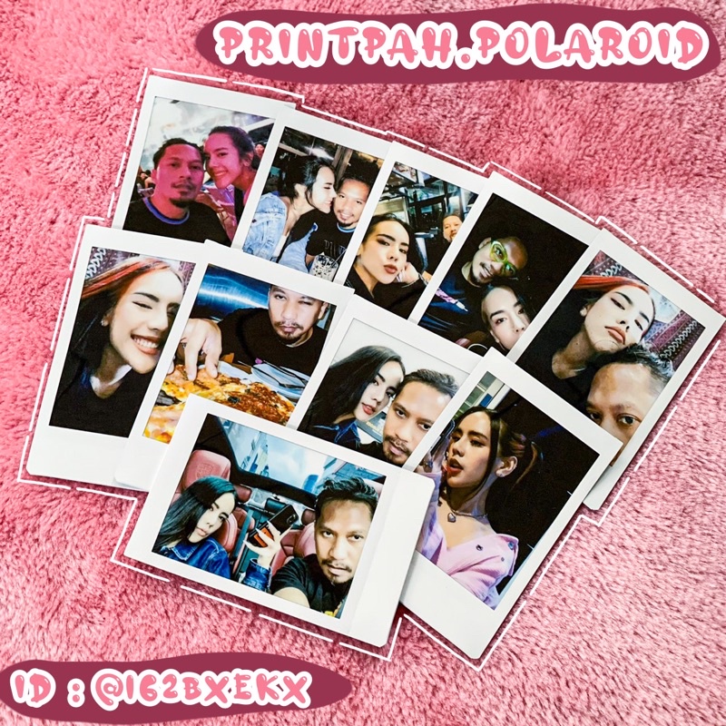 Make A Polaroid Picture Using Real Film For Sure There Is Free Gift Every Order.
