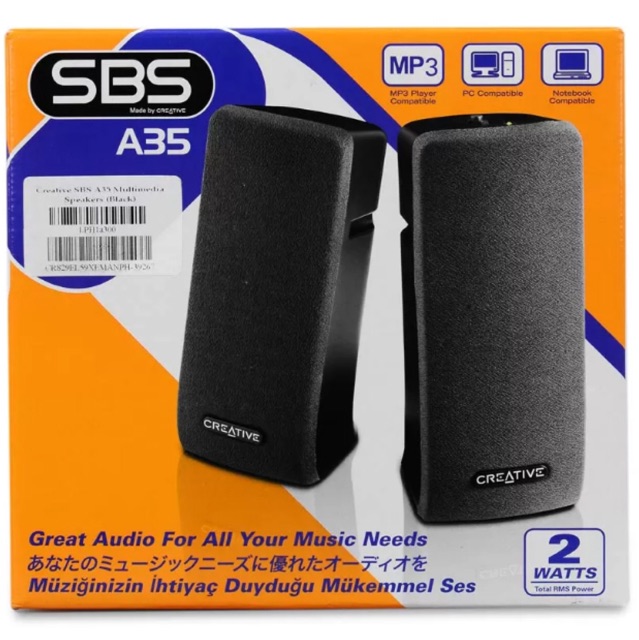 sbs a35 speakers