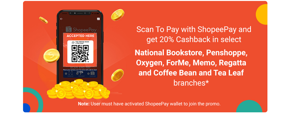 ShopeePay Scan and Pay April 2021 | Shopee PH