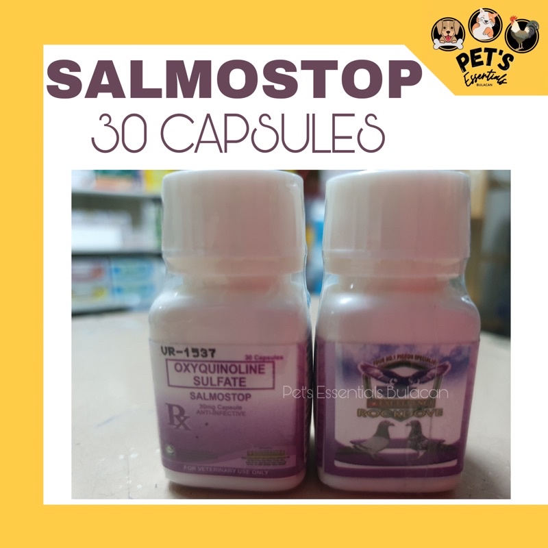 Rockdove Salmostop for Pigeons 30 capsules Shopee Philippines