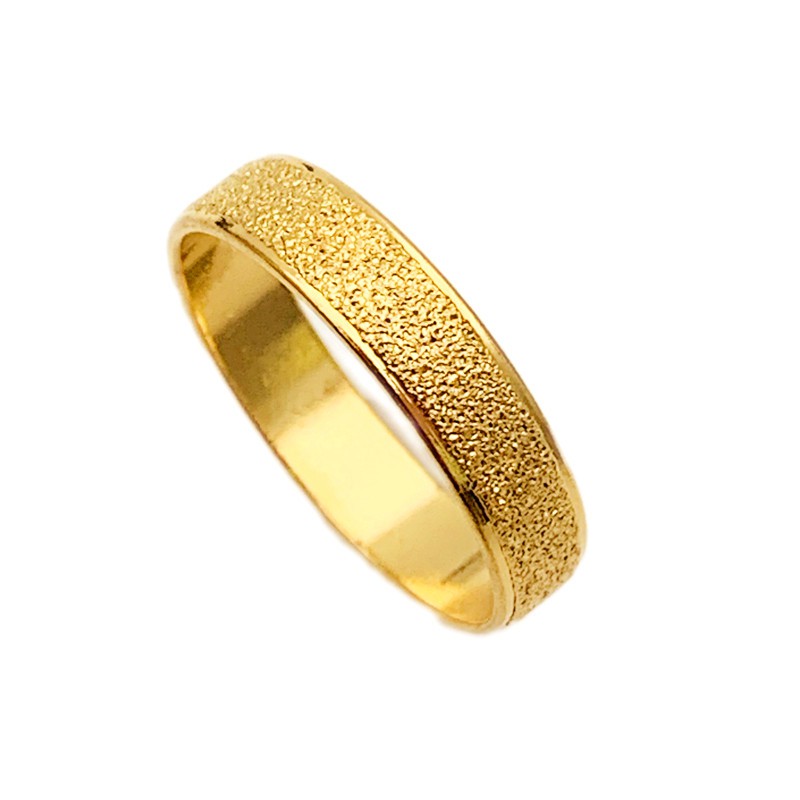 LS jewelry 24K Bangkok Gold Couple Ring Wedding Ring for