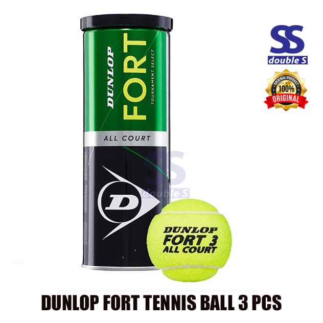 Dunlop Fort All Court Tennis Ball 3 Pcs Shopee Philippines
