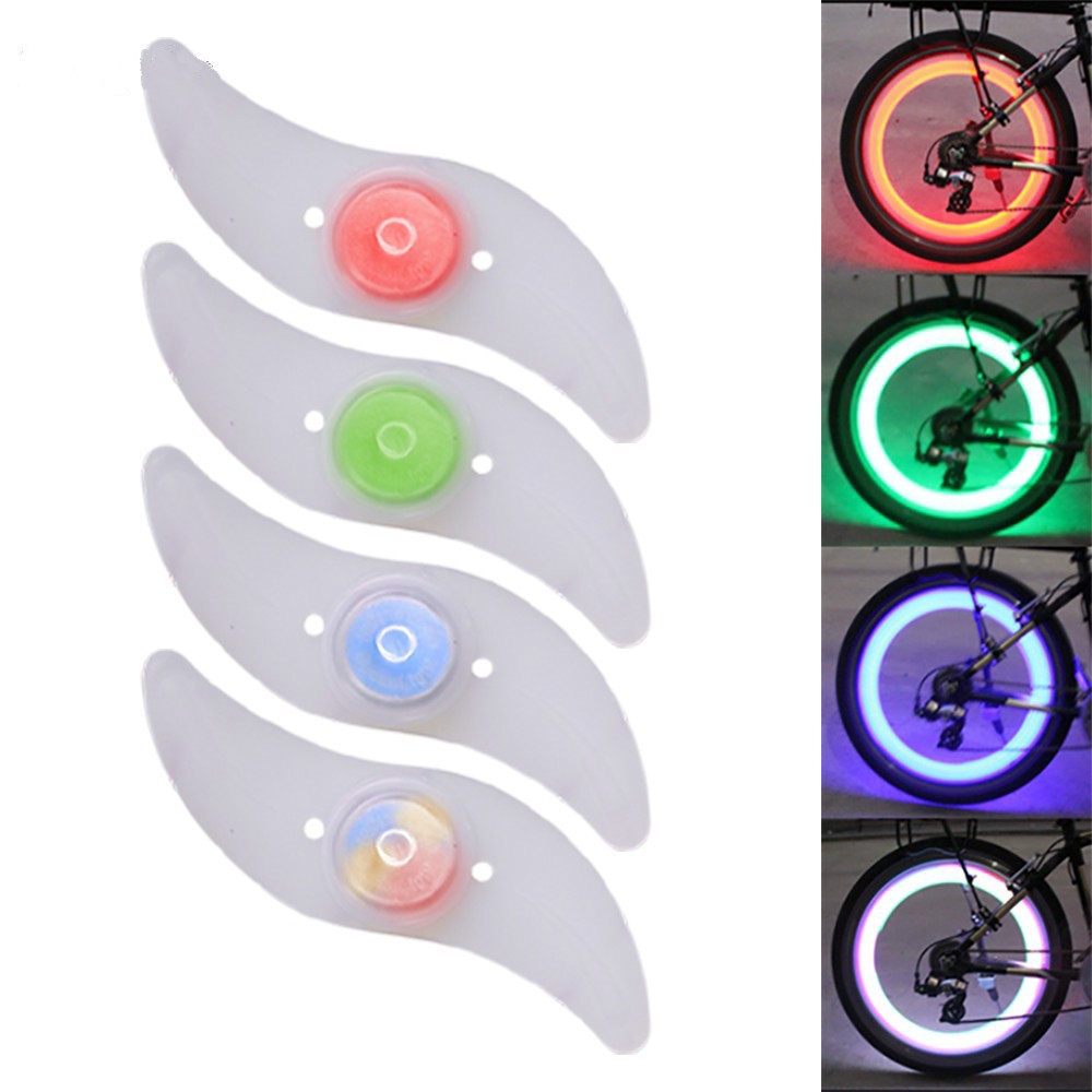[COD] Safety Bright Bike Cycling Car Wheel Tire Tyre LED Spoke Light