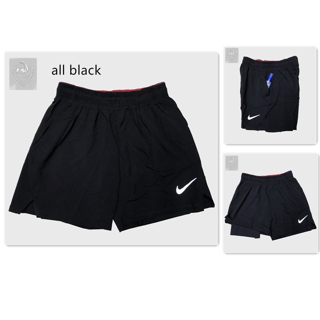 nike dri fit shorts black