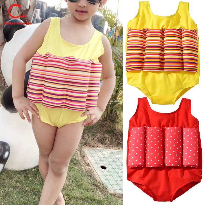 baby bathing suit with floatation