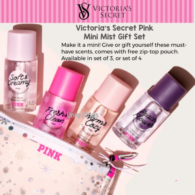 ✓COD Victoria's Secret PINK Mini Mist | Shopee Philippines