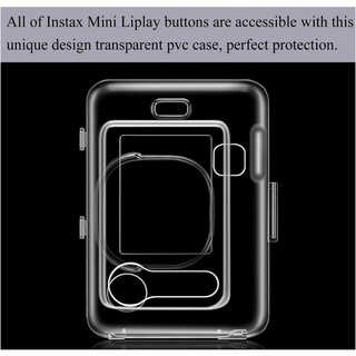 Clear Plastic Case PC Crystal Case Cover for Instax Mini Liplay Hybrid Film Camera Scratch Resistant Drop #5