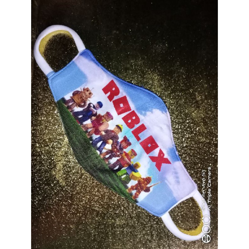 Roblox Face Mask Kids To Adult Size Shopee Philippines - roblox mask for kids
