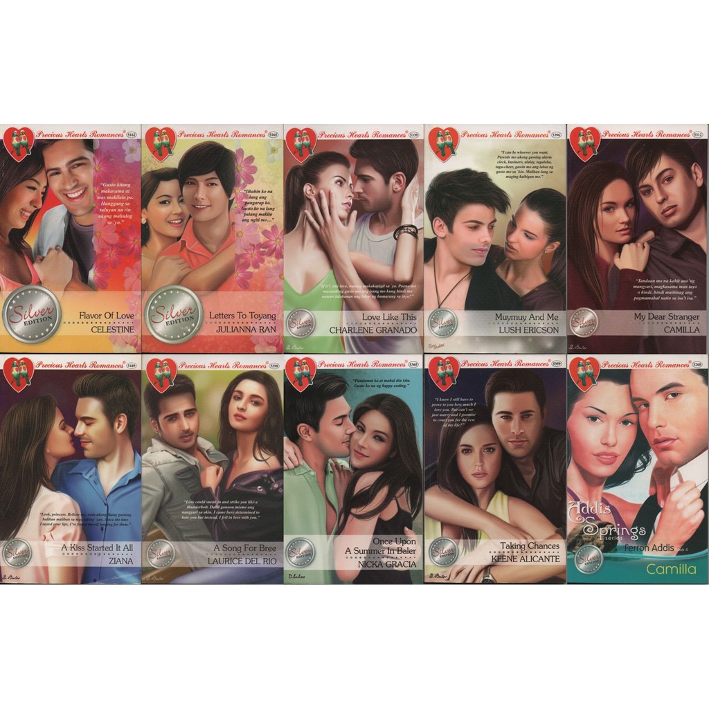 Bundle Pack 54 Precious Hearts Romance Pocketbooks 10pcs PHR Manipis