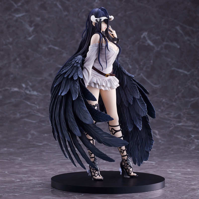 First quarter sales✈Vogue Pure White Devil Overlord Albed Game Anime Novel  Sexy so bin Ver. 27cm Fig | Shopee Philippines