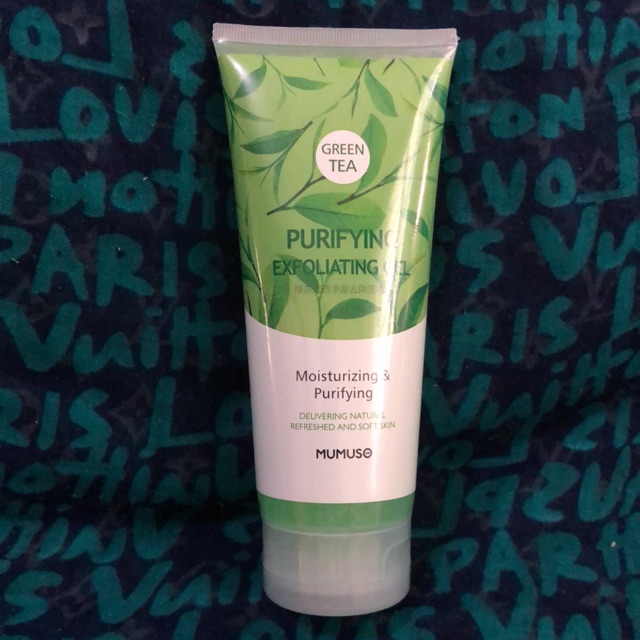 Mumuso Green Tea Purifying Exfoliating Gel Shopee Philippines