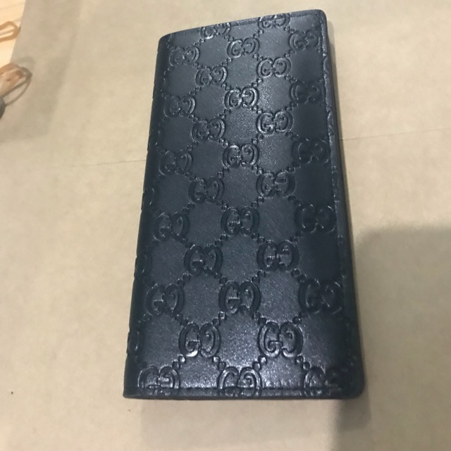 gucci long wallet mens