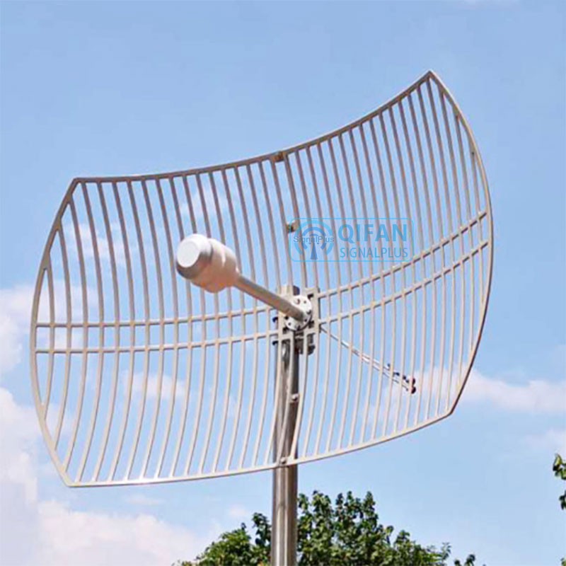 Dual Polarization G Parabolic Antenna Version Mimo Feed Dbi Grid