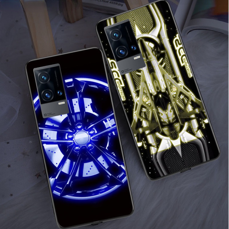 LED Light Phone Case for OPPO Reno 8 7 6 5 4 Pro Plus SE Glass