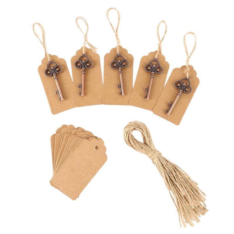 ancient Necklace Cards Tag Jewelry Display paper packing 50pcs 12*4.5cm 
