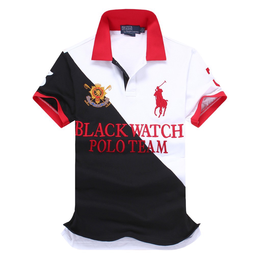 black ralph lauren t shirt red logo