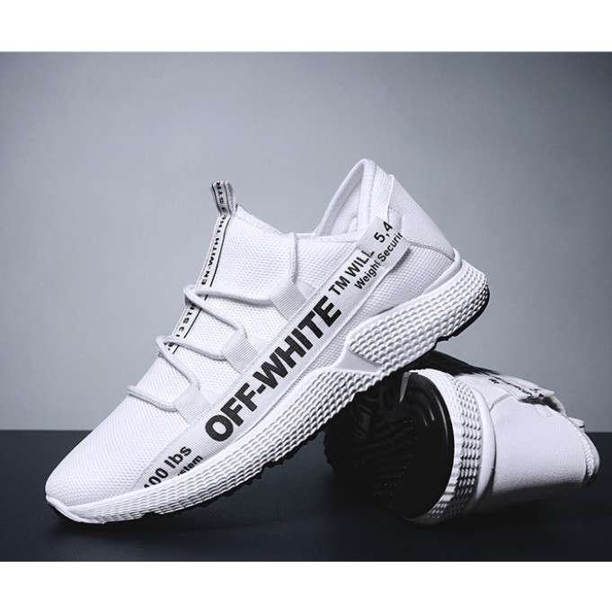 off white sport shoes