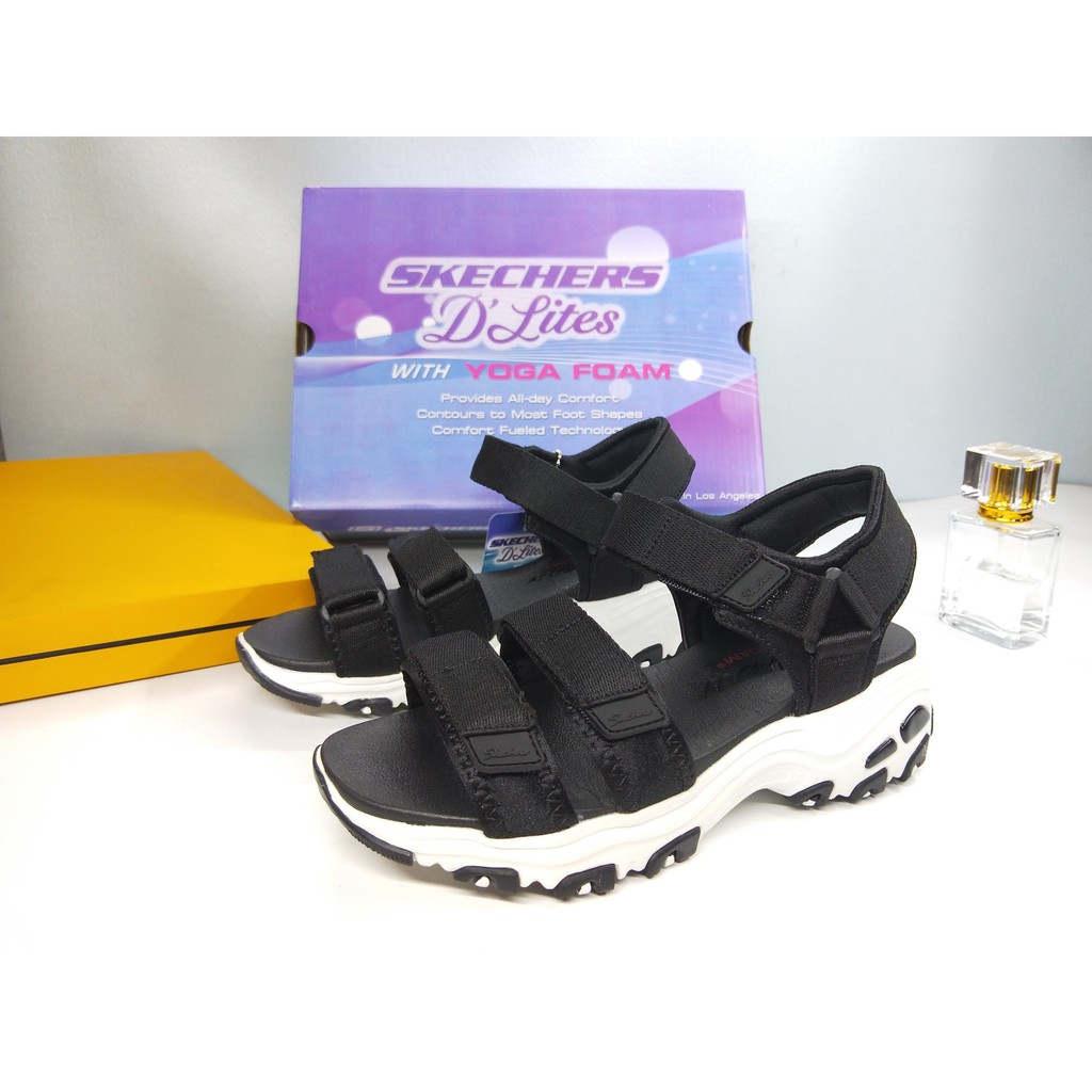 skechers d lite sandals