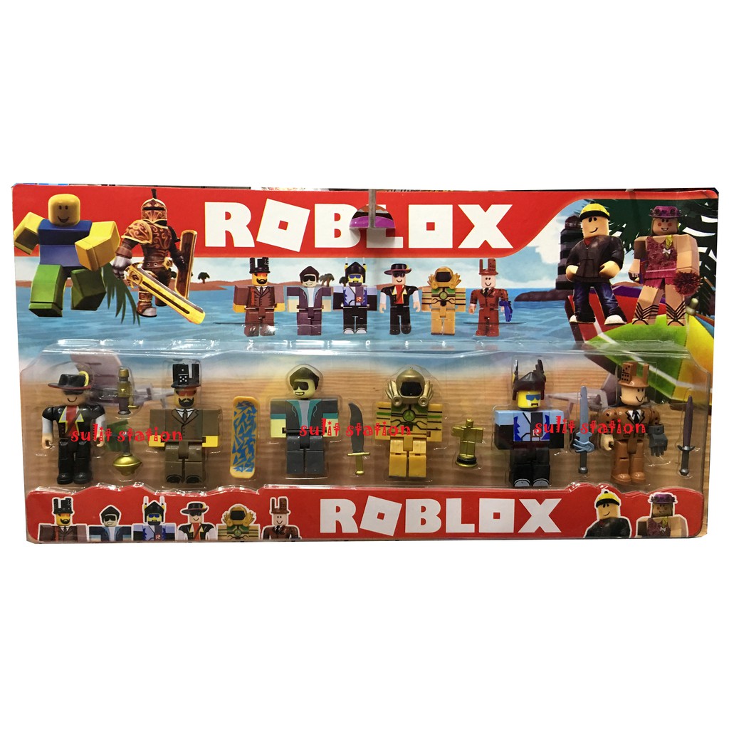 6 Roblox Lego Like Minifigures Toy Figures Cake Topper Shopee Philippines - 6 roblox lego like minifigures toy figures cake topper shopee