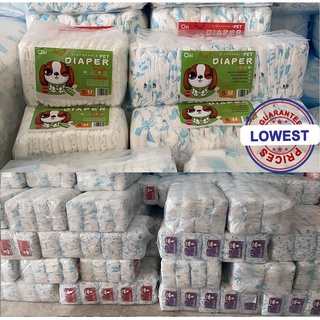 36 Pcs Pet Petting Store Diaper For Dog Female Diaper