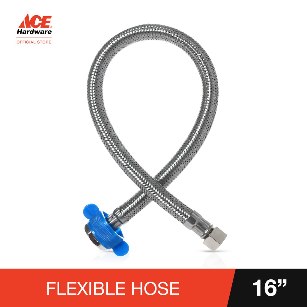 Wassernison Stainless Steel Flexible Hose 16in. 1 4x1 2x16 Nfh 60-16 