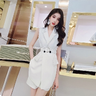 Sut baju tanpa lengan musim panas wanita 2021 gaya Korea Sut baju tanpa lengan musim panas wanita 2021 gaya Korea