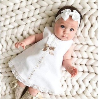 white frock for baptism